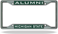 Michigan State ALUMNI License Plate Frame  picture