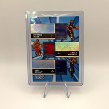 2005-06 Topps Luxury Box - Triple Relic Wade / McGrady / Kobe GU Patch #/250 picture