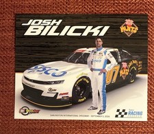 NASCAR O’Reilly Auto Parts Driver #07 Josh Bilicki Mutts BBQ 2026 Postcard picture