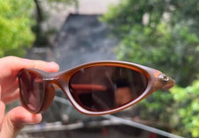 Oakley Minute Gen 1.0 Sunglasses Brown Frame Brown Lens Lightweighting Vintage picture