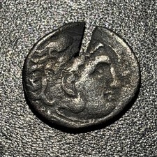 336-323 BC Greek Alexander III 'The Great' AR Silver Drachm Ancient Coin /T78 picture