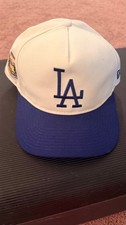 New Era 9FIFTY Dodgers Snapback 1988 World Series Patch White Royal picture