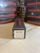 XPRESS WINDOW FILMS - 24” x 100 Ft Roll -  35% 2 Ply Window Tint NANO CARBON  picture
