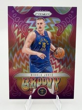 Panini 2024-25 Prizm Groovy Insert Nikola Jokić #21 Denver Nuggets SSP Case Hit picture