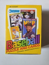 Donruss 1989 Baseball MLB (1) Box from case w/ 36 sealed wax packs Griffy Jr picture
