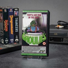 GHOULIES {1984} RARE ORIGINAL HORROR 80S CLASSIC COMEDY EX RENTAL VHS picture
