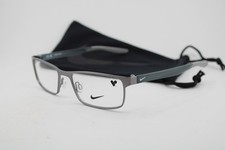 NEW NIKE 8131 073 GUNMETAL GREY AUTHENTIC EYEGLASSES 53-17 picture