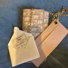 Dior Beige Trotter Canvas Monogram with chain picture