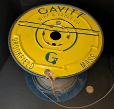 Vintage Mid Century Gavitt Wire Tinned Copper Vtg Electronics Speaker Guitar picture