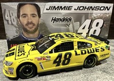 2013 Jimmie Johnson #48 Lowe’s Daytona Yellow 1/24 Action Nascar Diecast picture