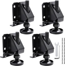4/8/16 Pack Heavy Duty Leg Leveler, 2-inch Adjustable Height, for Furniture, Tab picture