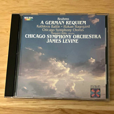 Brahms A German Requiem Levine/Chicago Symphony RCA Red Seal CD 1984 RCD1-5003 picture