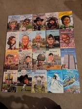 Lot of 20 Who HQ books - Who Was, Who Is, What Was, Where Is...  Homeschool picture