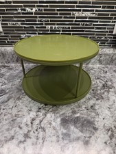 VTG Rubbermaid Lazy Susan Avocado Green, Harvest Gold, White #2725 picture
