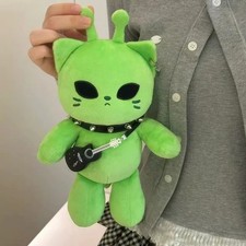 27cm Cute Alien Cat Plush Toy Super Soft Kawaii Stuffed Animal Pillow Gift picture