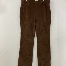 New Wonderly size 18 Brown Corduroy High Rise Bootcut Pants picture