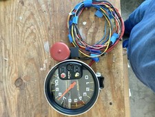 Auto Meter Pro-Comp 2 Memory 11,000 RPM Tachometer 6811 With Lite, Harness Clean picture