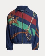 Polo Ralph Lauren Big Bayport Equestrian Print Jacket - Size Large picture