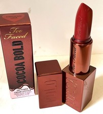 Two Faced ~ Coco Bold EM-POWER Cream Lipstick  Chocolate Lava-Nude Full Size NEW picture