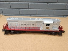 Postwar Lionel 2328 CB&Q Burlington GP7 Diesel Locomotive Serviced & Clean Paint picture