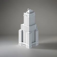 Shelton Hotel Building 8 Inches (Stone Grey) picture