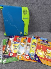 Vintage LeapFrog LeapPad Learning System Lot with Interactive Books & Cartridges picture