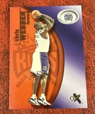 2000-01 Fleer E-X Essential Credentials Now Chris Webber #76 — 068/201 RARE picture