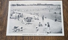 Diving Pier bathing beach EDGARTOWN Martha's Vineyard Vintage Beach Postcard picture