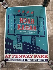 Official Noah Kahan Fenway Park 2026 Poster Historic 4 Night Run NEW picture