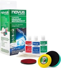 NOVUS Clear in Five Headlight Restoration Kit for Car Headlights picture