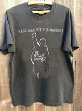 Vintage Rage Against the Machine rock band Charcoal Unisex T-shirt S-5XL picture