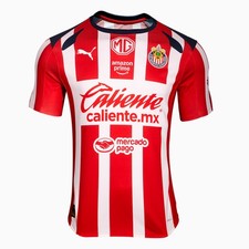 PUMA CHIVAS GUADALAJARA  25/26 MEN'S HOME STADIUM JERSEY  RED COLOR picture
