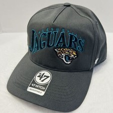 '47 Brand Jacksonville Jaguars Hitch Adjustable Snapback Hat Cap Gray NFL picture