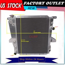 3Rows All Aluminum Radiator For Ford Ranger 3.0L 4.0L 1995-1997 AT DPI:1721 picture