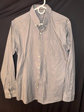 Eddie Bauer Gray Men’s Button-Down Size Medium Long Sleeve Shirt picture