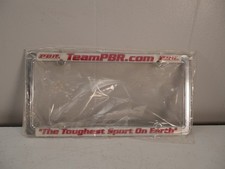 PBR Professional Bull Riders Heavy Metal License Plate Frame NEW picture