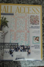 Anita Goodesign ALL ACCESS VIP SEPTEMBER 2019 Embroidery Design CD & PAPER BOOK picture