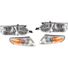 Headlight Kit For 2002-2003 Toyota Solara Left and Right With Corner Lights picture