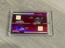 2005 Playoff Absolute  Reds Team Quads Morgan/Foster/O'Neill/Dunn  Bat 1/100 picture