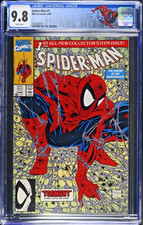Spider-Man #1 1990 CGC 9.8 NM/M Custom Label Todd McFarlane Cover Key 1st Issue picture