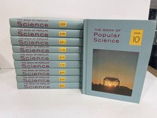 The Book of Popular Science Complete 10 Volume Set Grolier Vintage 1967 picture