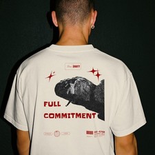 Full Commitment Climbing T-Shirt | Bouldering Graphic Tee | Rock Climbing  picture