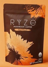 Ryze Mushroom Coffee Drink 6.3 oz 30 Servings Brand New Sealed Bright & Smooth picture