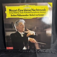 RARE Mozart Eine Kleine Nachtmusik Grieg Holberg Prokofieff Vinyl Record 2532031 picture