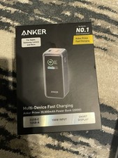Anker Prime 20000mAh 200W USB-C Portable Power Bank - Black (A1336011) picture