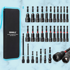 SHALL 29PC Magnetic Hex Nut Driver Set,1/4