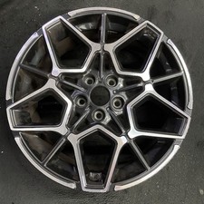 Hyundai Machined Charcoal Kona N Factory Rim 19x8 2023 Alloy Wheel OEM 71041 picture