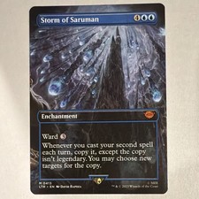Wizards of the Coast MTG Storm of Saruman 413 LTR Mythic Regular Borderless EN picture