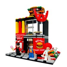 General Jim’s Wacky’s Fast Food Burger Joint 274PCS Modular Set picture