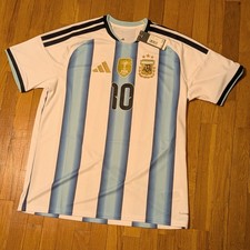 NWT Adidas Argentina 26’ Messi  Home Jersey XL  ClimaCool Slim Fit picture